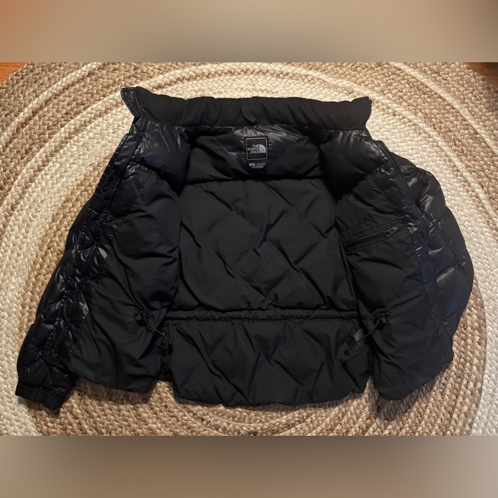 Indie Sleaze Gorpcore Baddie Indie City Chic The North Face Black 600 Down Cozy - Picture 6 of 8
